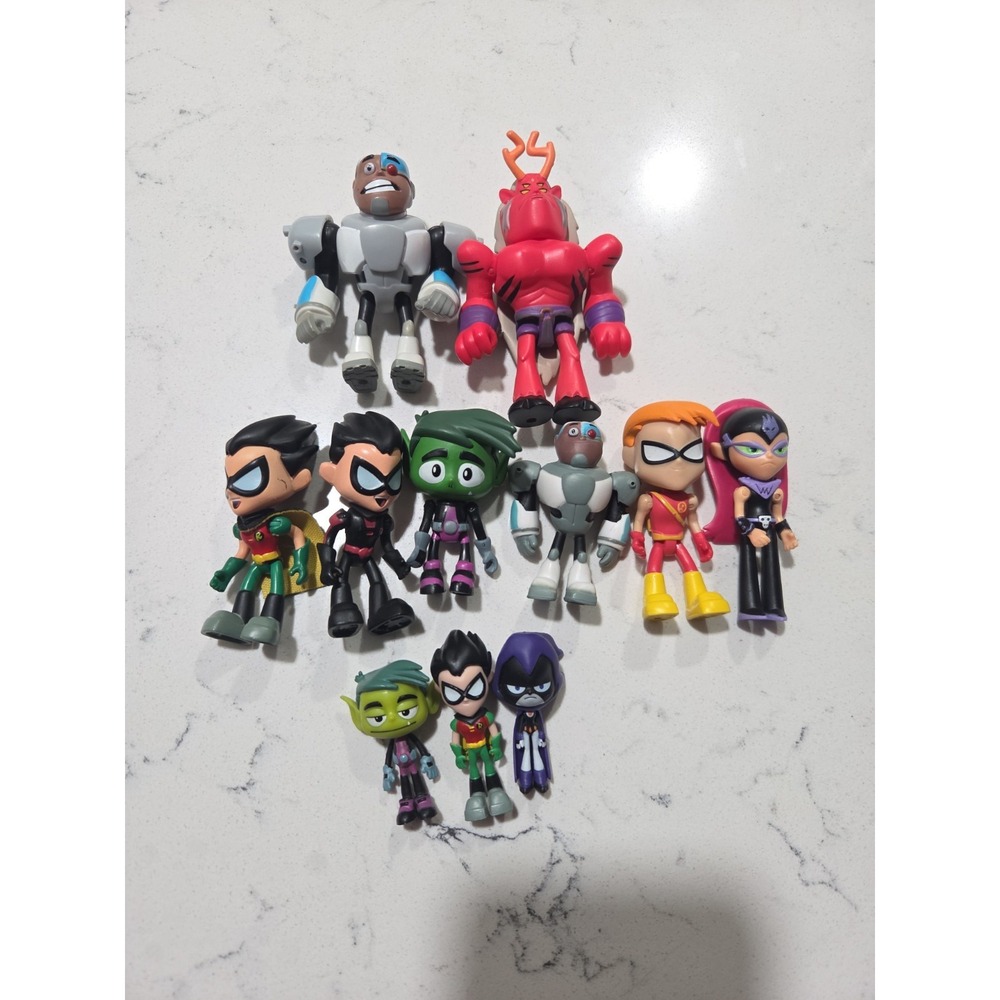 DC Comics Teen Titans Go! Mini Figure Jazwares Lot Of 11